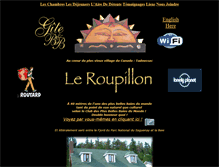 Tablet Screenshot of leroupillon.ca